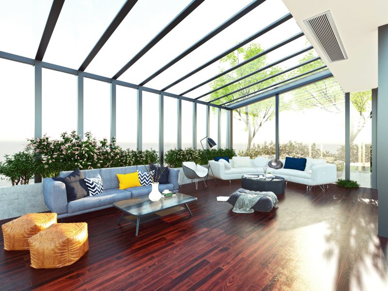 Glass-Enclosed Sunroom
